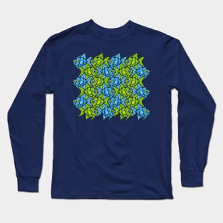 Angelfish Tessellation II Long Sleeve T-Shirt